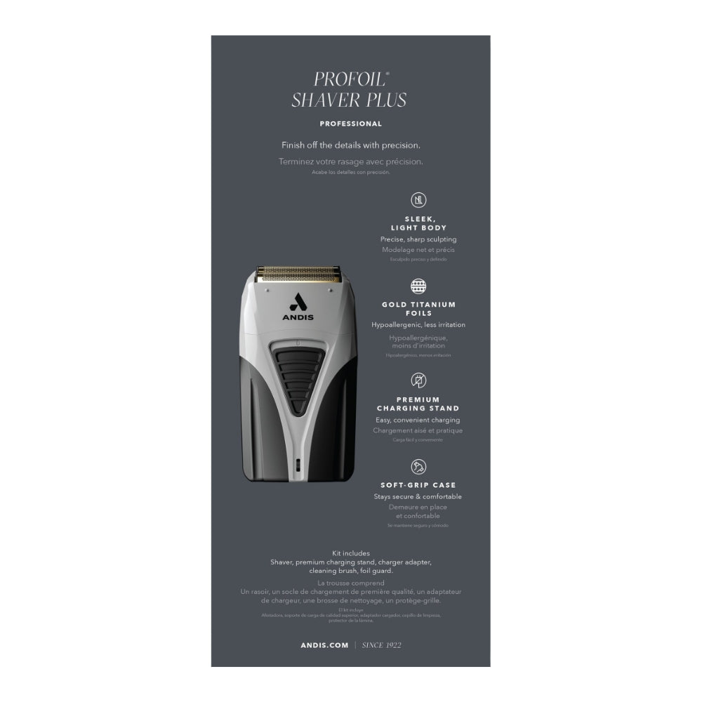 Rasoir "ProFoil Lithium Plus Titanium Foil Shaver" #17200