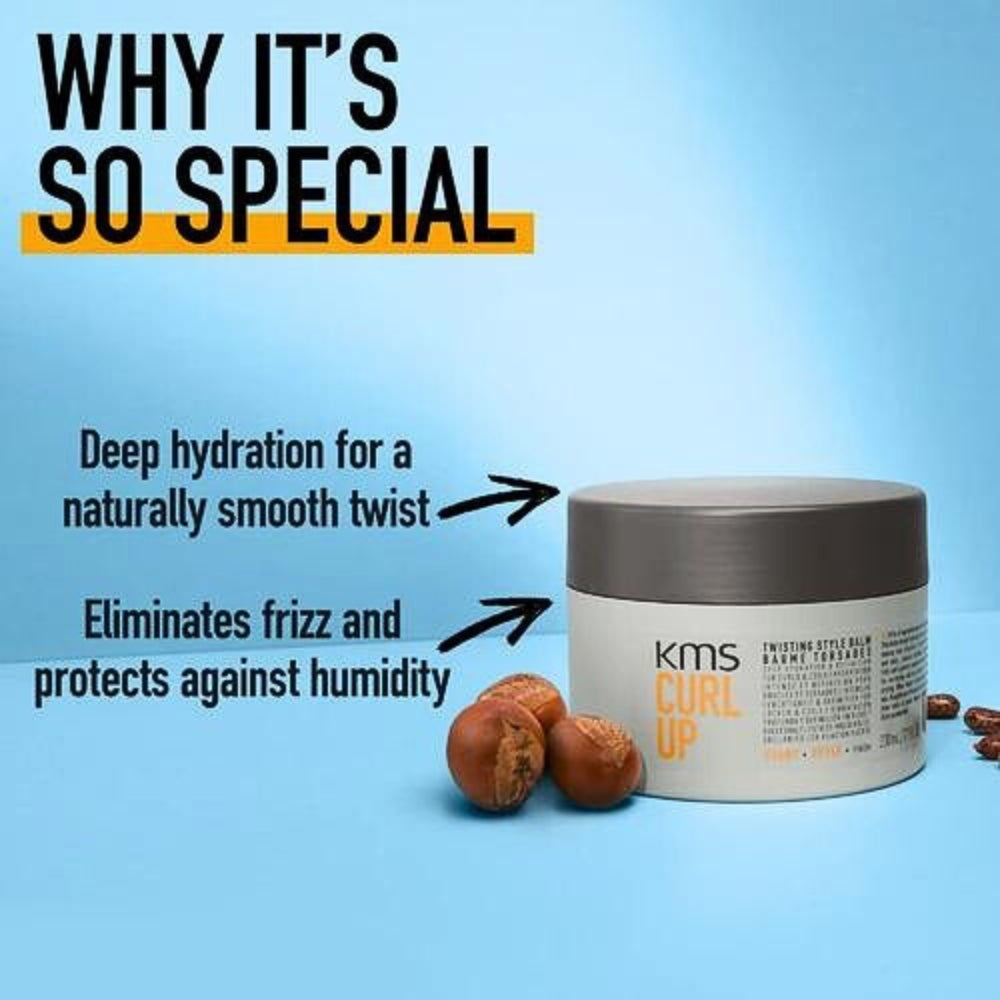 Baume torsades "CurlUp Twisting Style Balm" - Hydratation intense et définition des boucles et torsades (230ml/7.7oz)