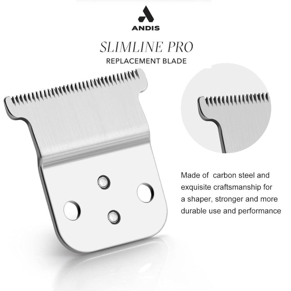 Lame de rechange en T "Comfort Edge T-Blade" acier au carbon #32105 - Pour Modèles SlimLine Pro Li D8 No. 32400