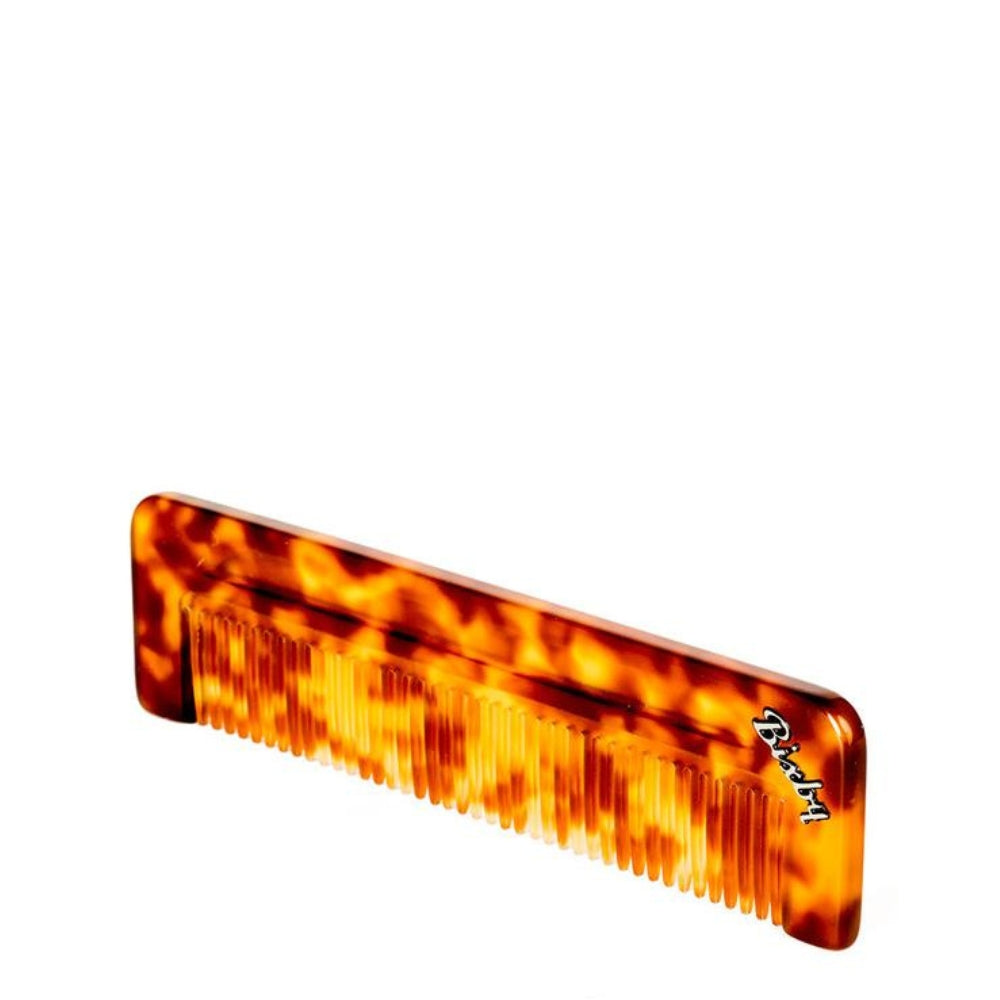 Fine Tooth Comb 1,3mm Head Gap (133mm/5.24") - Amber