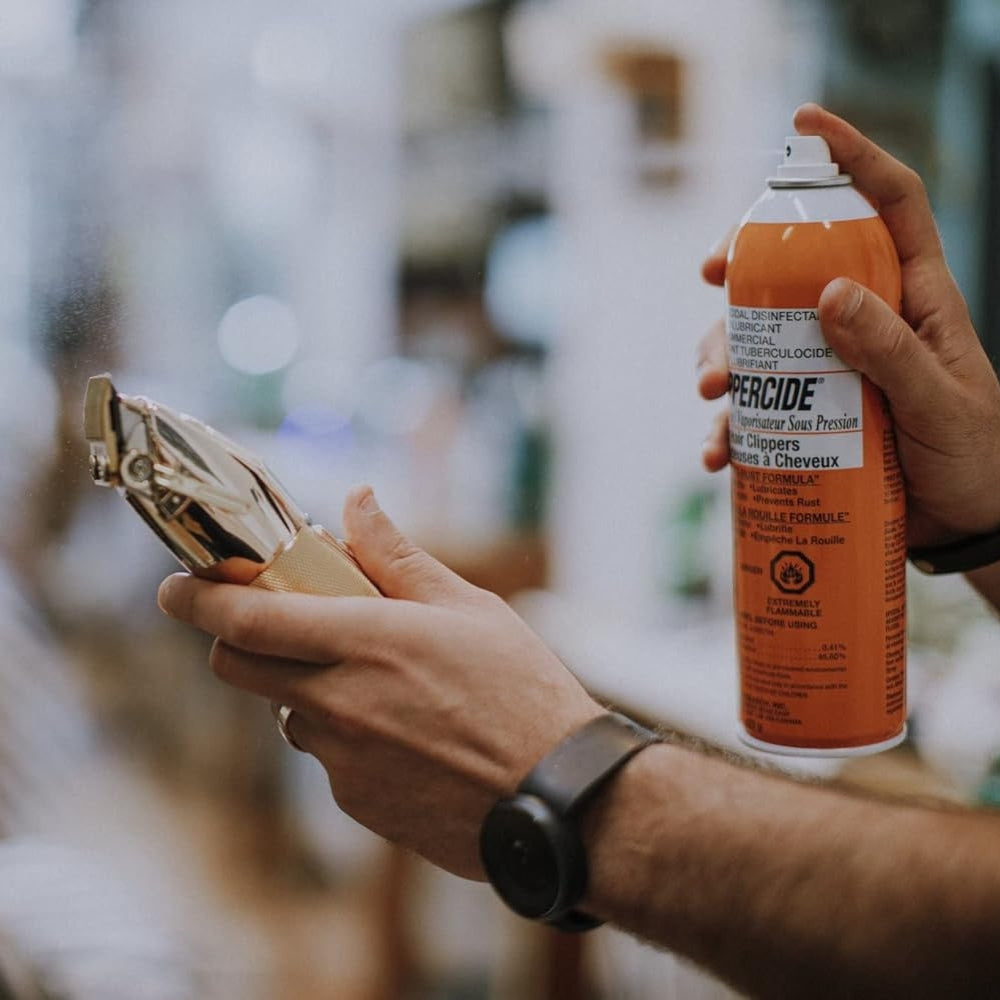 Vaporisateur pour tondeuses à cheveux 5-en-1 "Clippercide Spray" (425g/15.0oz)
