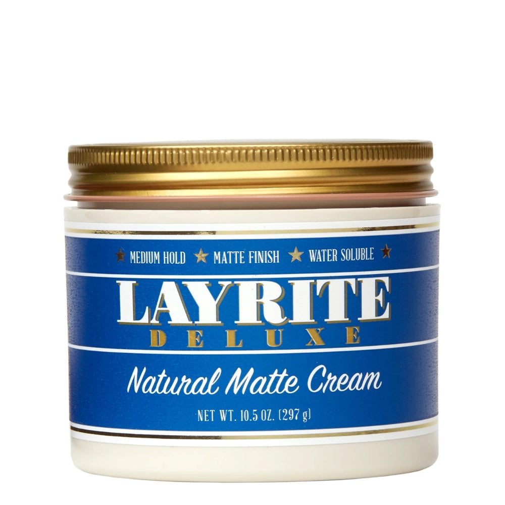 Layrite Deluxe - Crème "Natural Matte Cream" - Tenue moyenne, fini mat