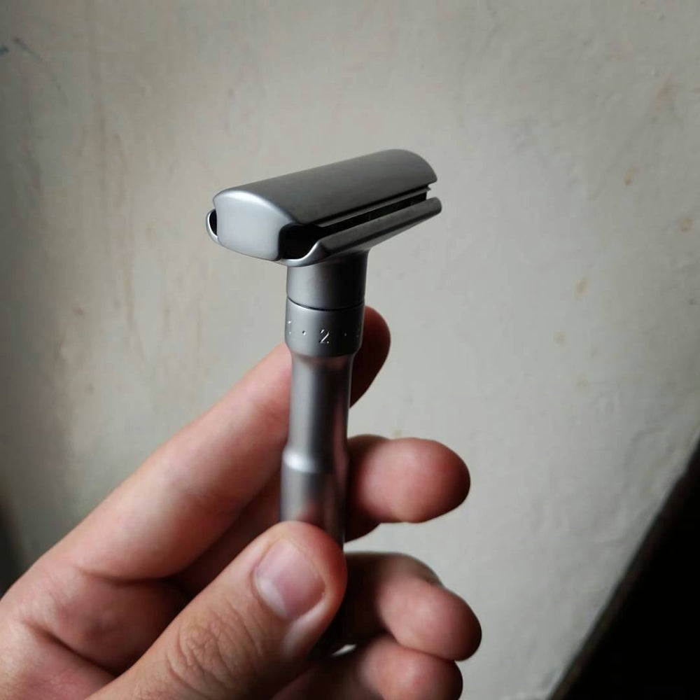 Merkur Futur 700 Adjustable Safety Razor - Matt Chrome