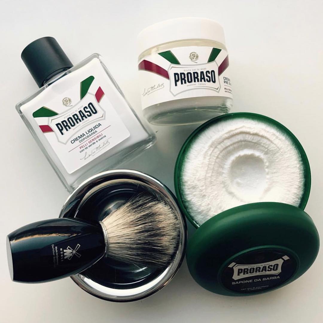 Baume après-rasage au thé vert et à l'avoine (100ml/3.4oz)