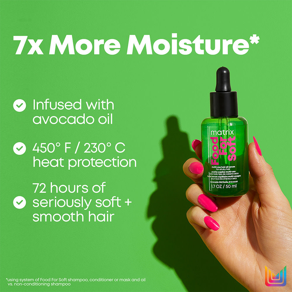 Food For Soft Mutil-Use Hair Oil Serum (50ml/1.7oz)