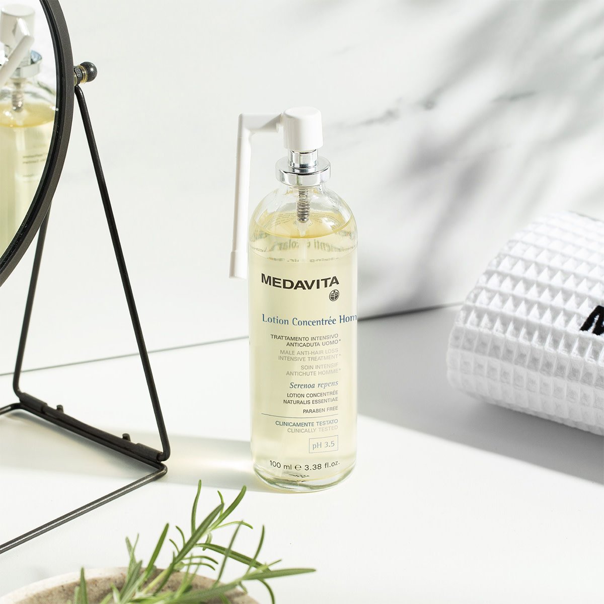 Traitement fortifiant intensif pour homme Lotion Concentrée - Pour les cheveux d'apparence affinée (100ml/3.38oz)