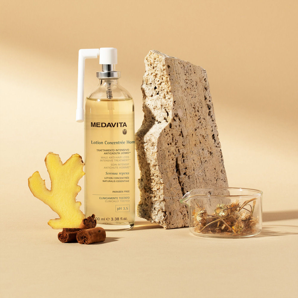 Traitement fortifiant intensif pour homme Lotion Concentrée - Pour les cheveux d'apparence affinée (100ml/3.38oz)