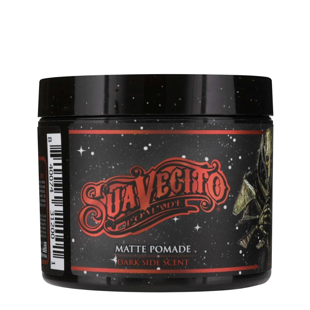 Suavecito X Star Wars - Pommade d'argile "Matte Pomade" Édition General Grievous Dark Side - Tenue moyenne, fini mat (113ml/4.0oz)