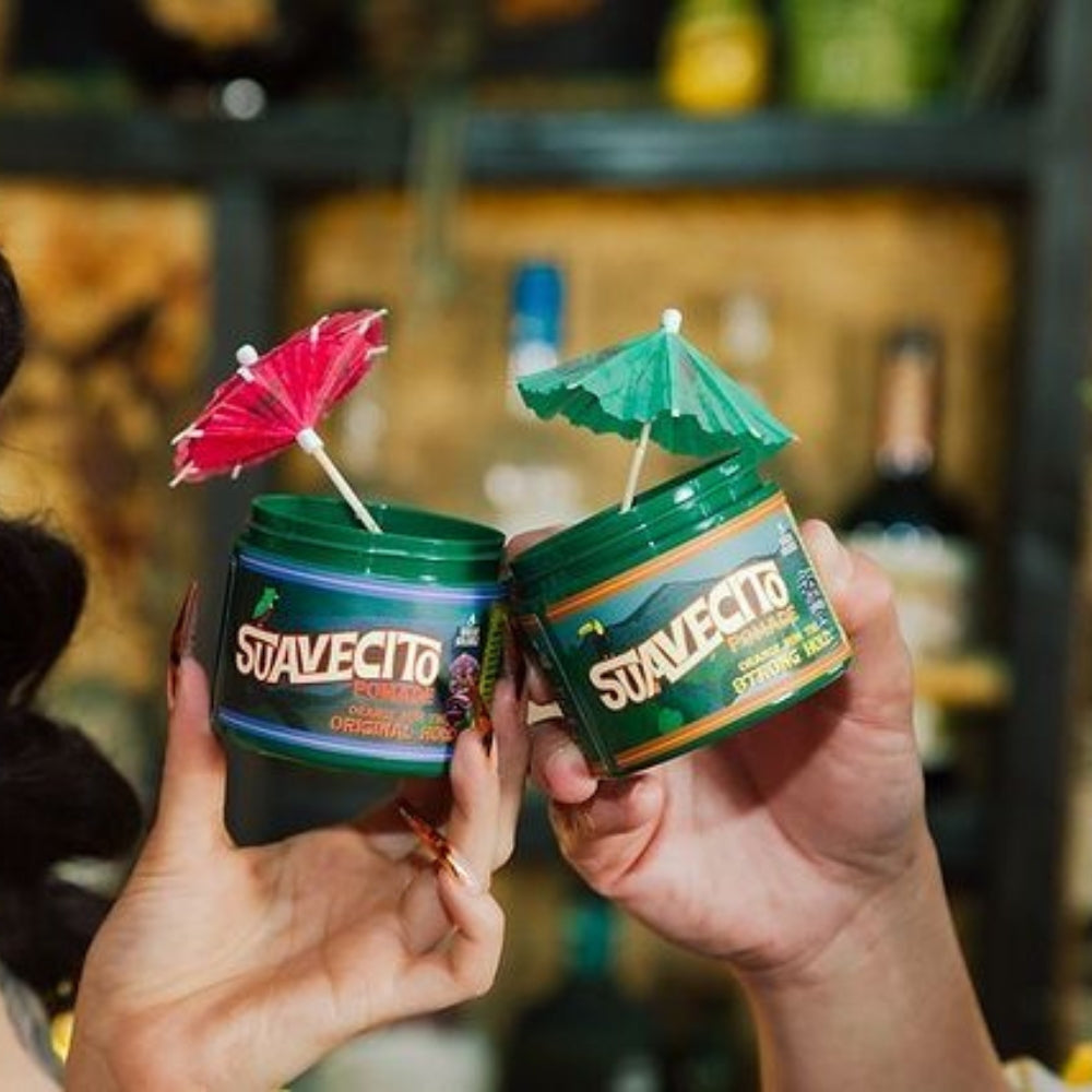 Firme Strong Hold Pomade Orange Rum Tiki Edition - Strong Hold Medium Shine (113ml/4.0oz)