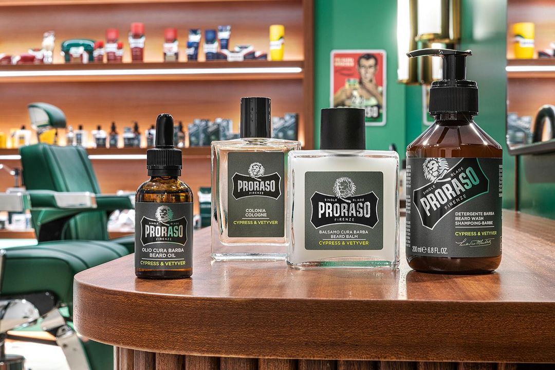 Proraso - Shampooing pour la barbe Cyprès & Vetiver (200ml/6.8oz)
