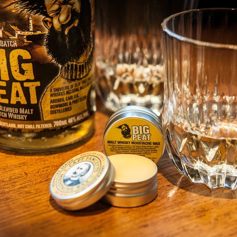 Cire à moustache "Big Peat Whisky" (15ml/0.5oz)