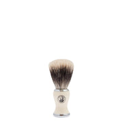 Blaireau en résine "Super Badger Shaving Brush" Ivoire - Grande taille (33mm/1.29")