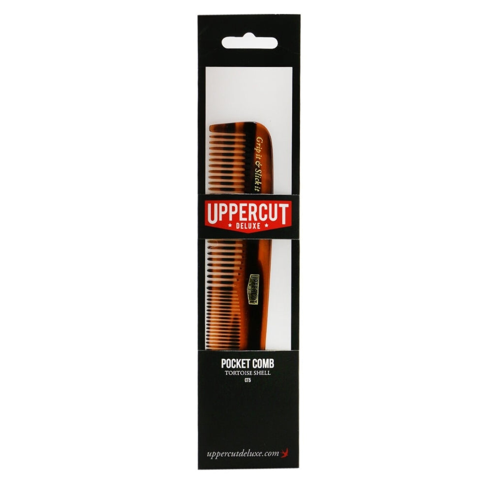 CT5 Pocket Comb - Tortoise Shell (180mm/7.1")