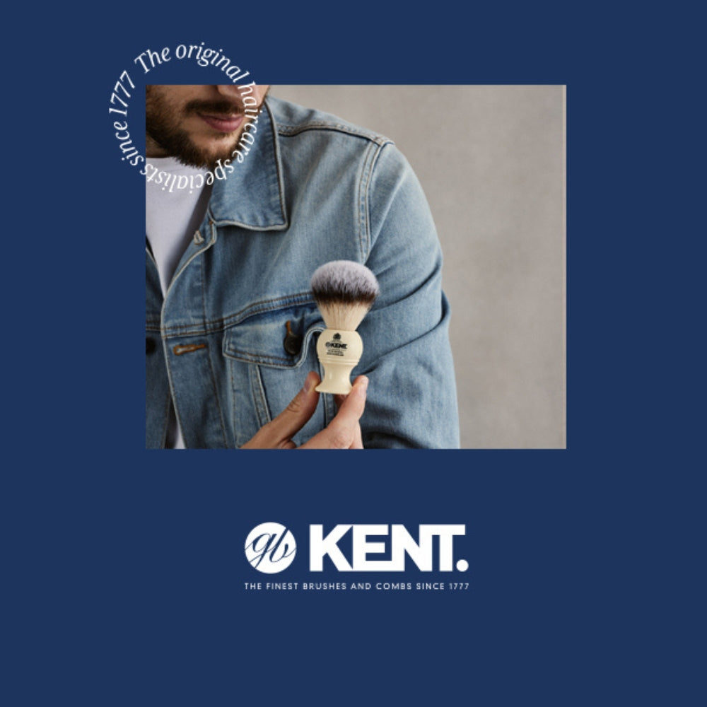 KENT. - Savon de rasage dans un bol en bois  (120g/4,23oz) - SB6