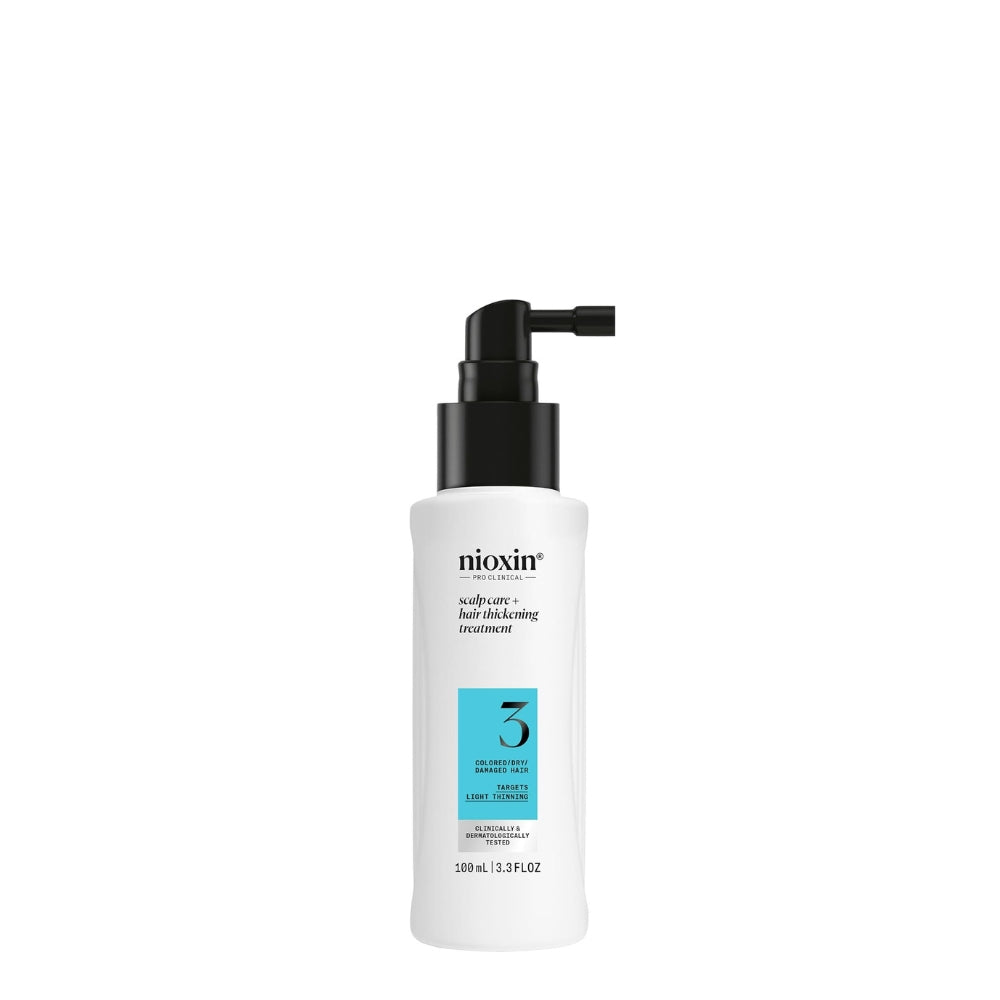 System 3 Scalp + Hair Thickening Leave on Treatment - For Colour Treated Hair with Light Thinning