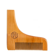 Shaper à barbe "Beard Shaper" en bois de poirier naturel (115mm/4.53")