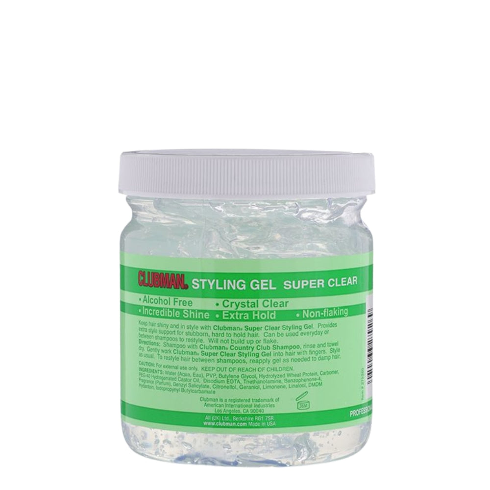 Gel stylisant "Super Hold" - Transparent (453g/16.0oz)