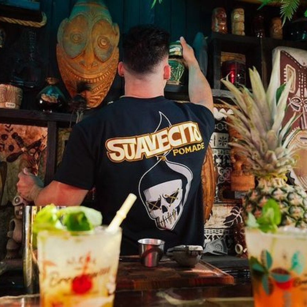 Firme Strong Hold Pomade Orange Rum Tiki Edition - Strong Hold Medium Shine (113ml/4.0oz)