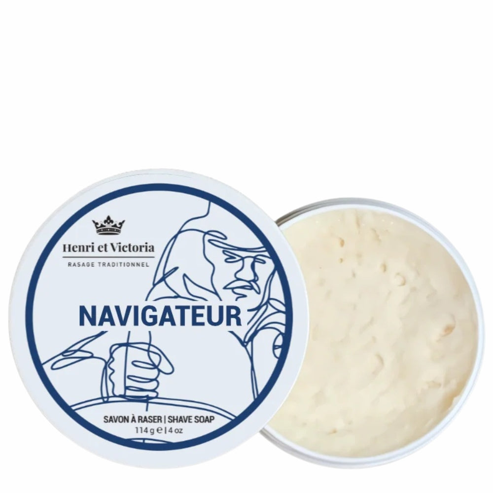 Savon à raser végan "Navigateur" (114g/4.0oz)