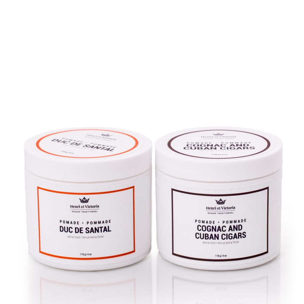 Pommade modelante "Duc de Santal" - Tenue extra forte (114g/4.0oz)