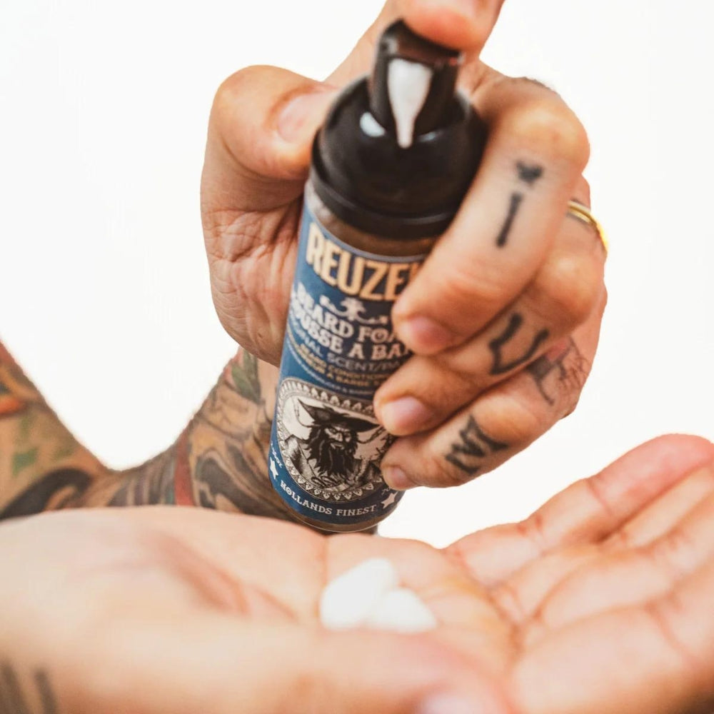 Revitalisant en mousse pour la barbe sans rinçage "Beard Foam" - Original (70ml/2.36oz)