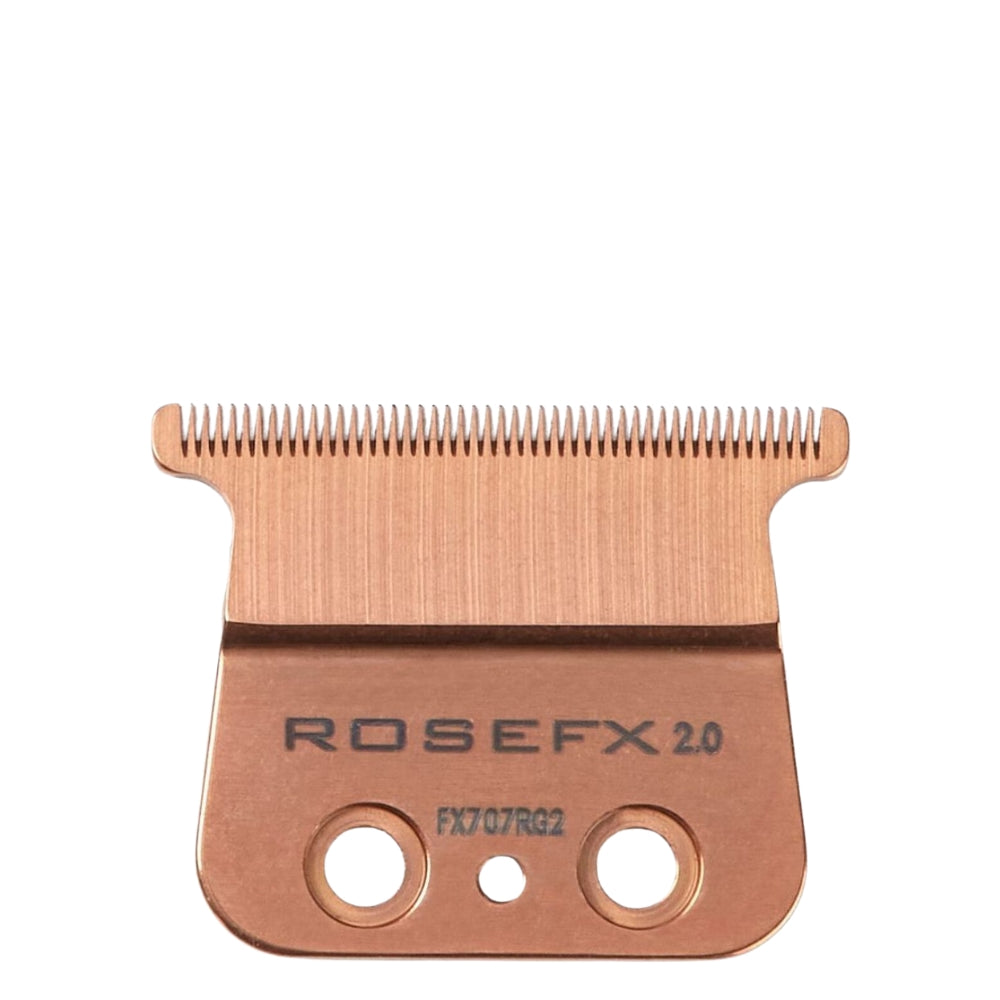 Lame de rechange pour tondeuse FX787 Lame en T à dents profondes de 2mm "FX707RG2" Titanium - Rose or