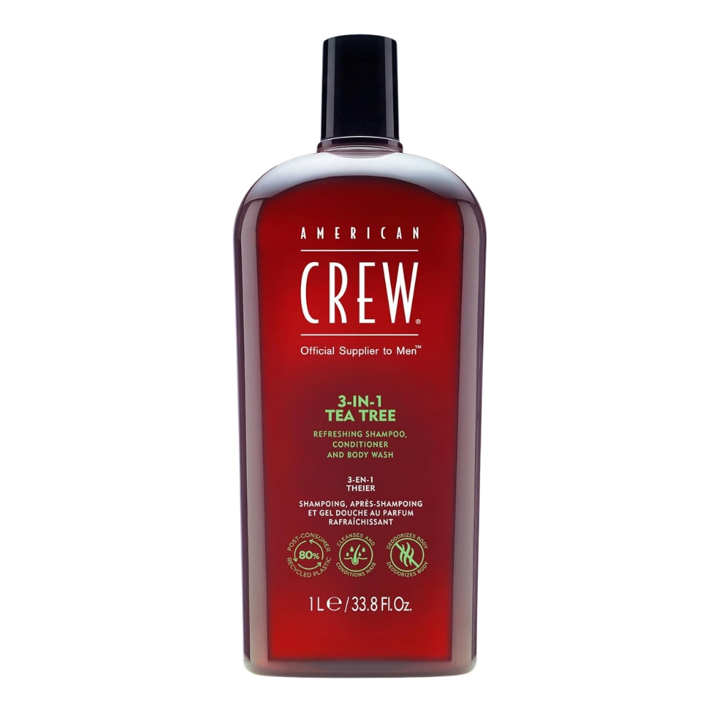 Shampoing, revitalisant & gel pour le corp 3 en 1 Tea Tree
