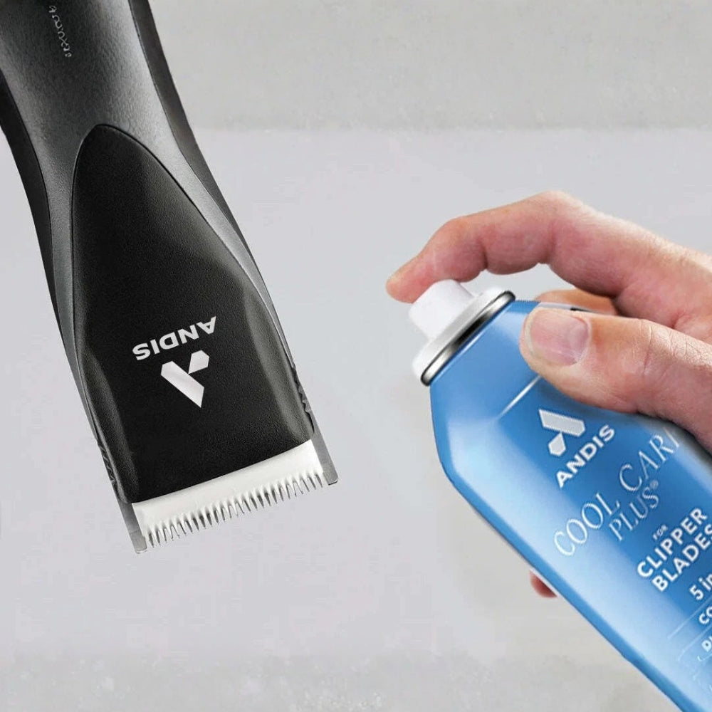 Andis - Liquide de refroidissement 5 en 1 en pot "Cool Care Plus" - Pour lames de tondeuses (439g/15.5oz)