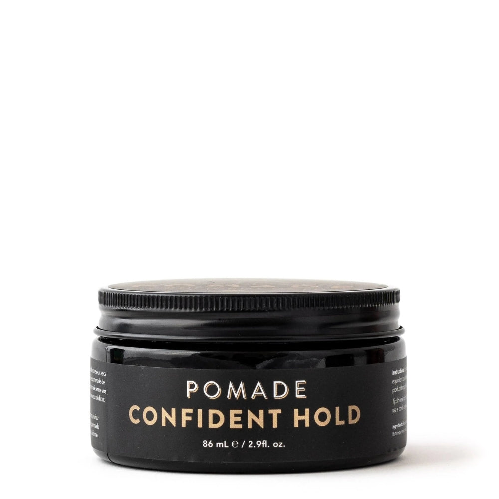 Pommade "Confident Hold Pomade" - Tenue forte, remaniable, fini naturel (86ml/2.9oz)