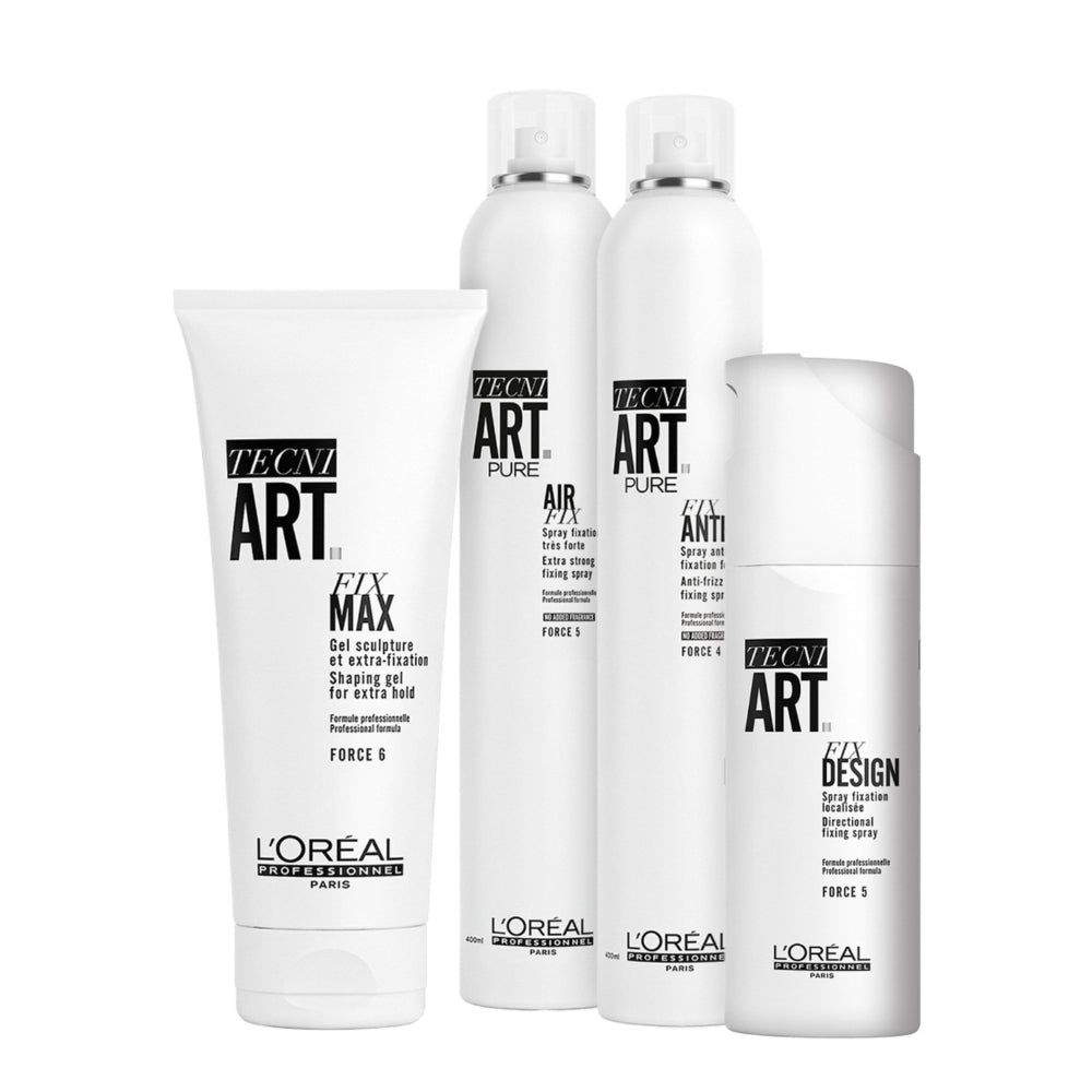 Gel sculpture et extra-fixation "Tecni.Art Fix Max" - Tenue maximale sans résidus (200ml/6.76oz)