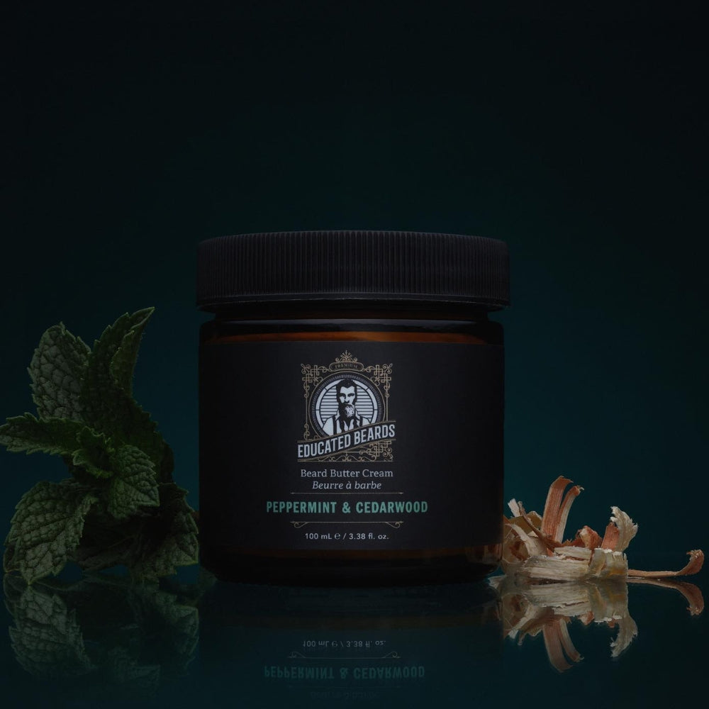 Beurre à barbe en crème "Peppermint Cedarwood" (100ml/3.4oz)