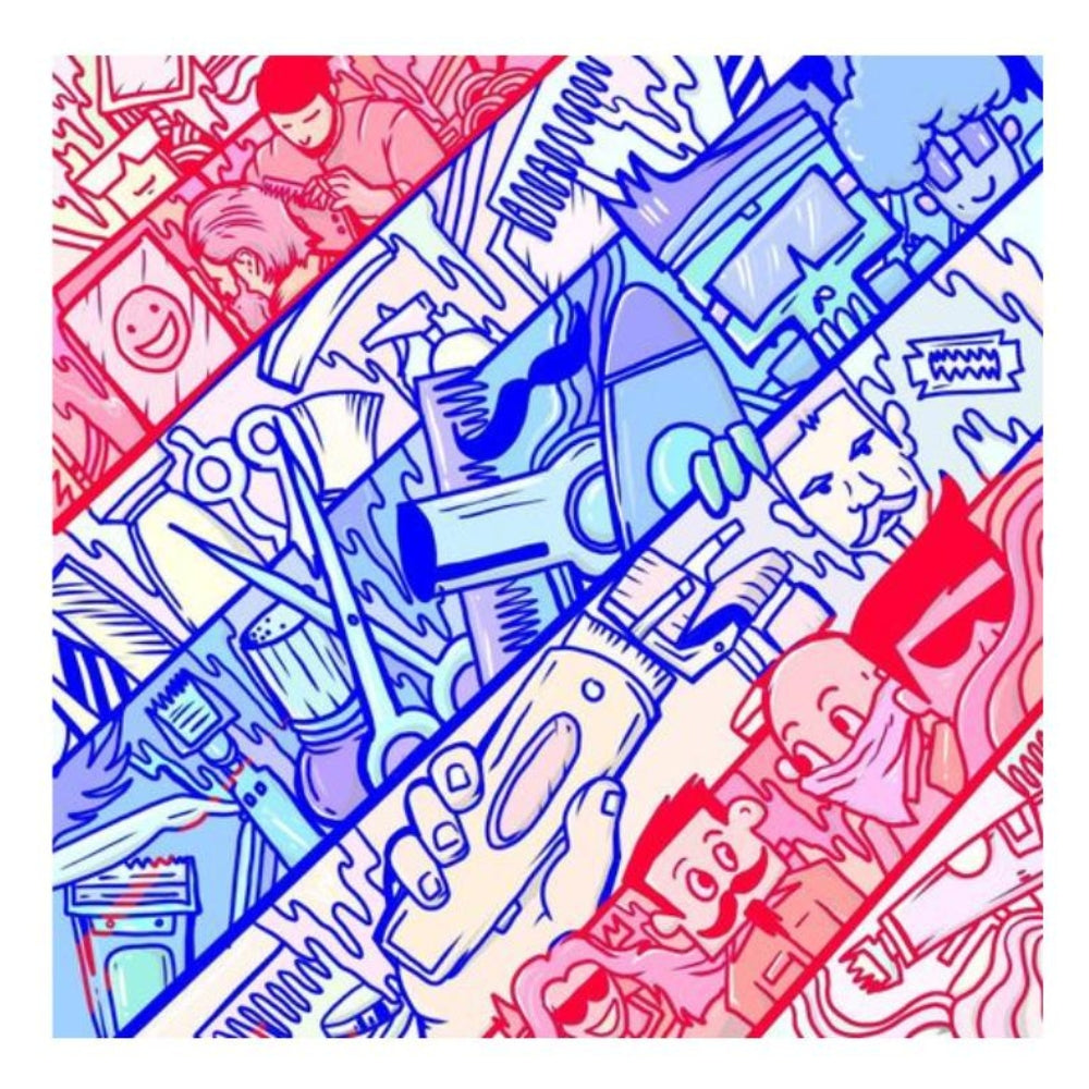 Tondeuse sans fil avec pile lithium-ion "FF 2020C-X3 Clipper" Art Collection Édition Limitée