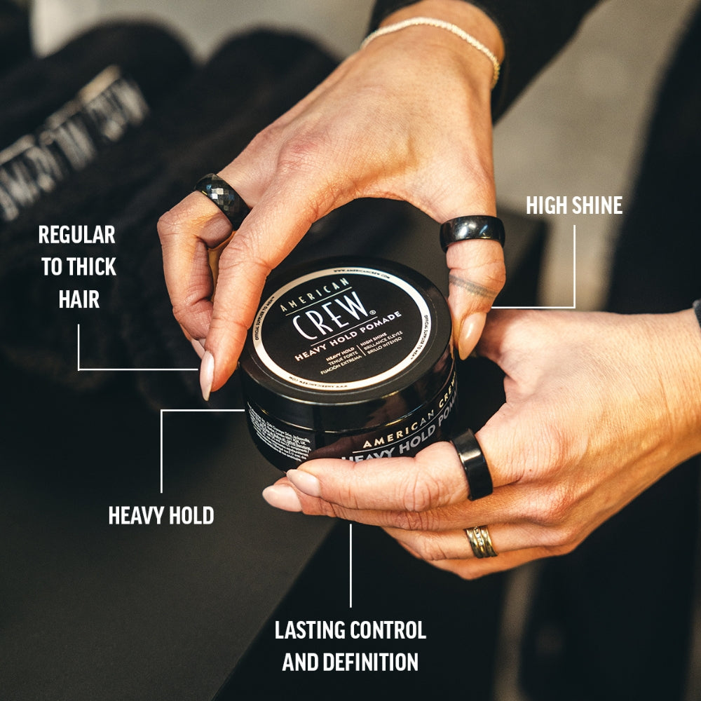 Pommade "Heavy Hold Pomade" - Tenue très forte et brillance élevé (85g/3.0oz)