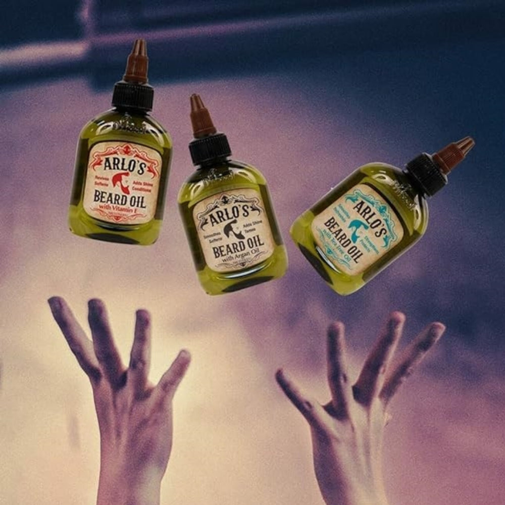 Huile à barbe avec de la vitamine E (75ml/2.5oz)