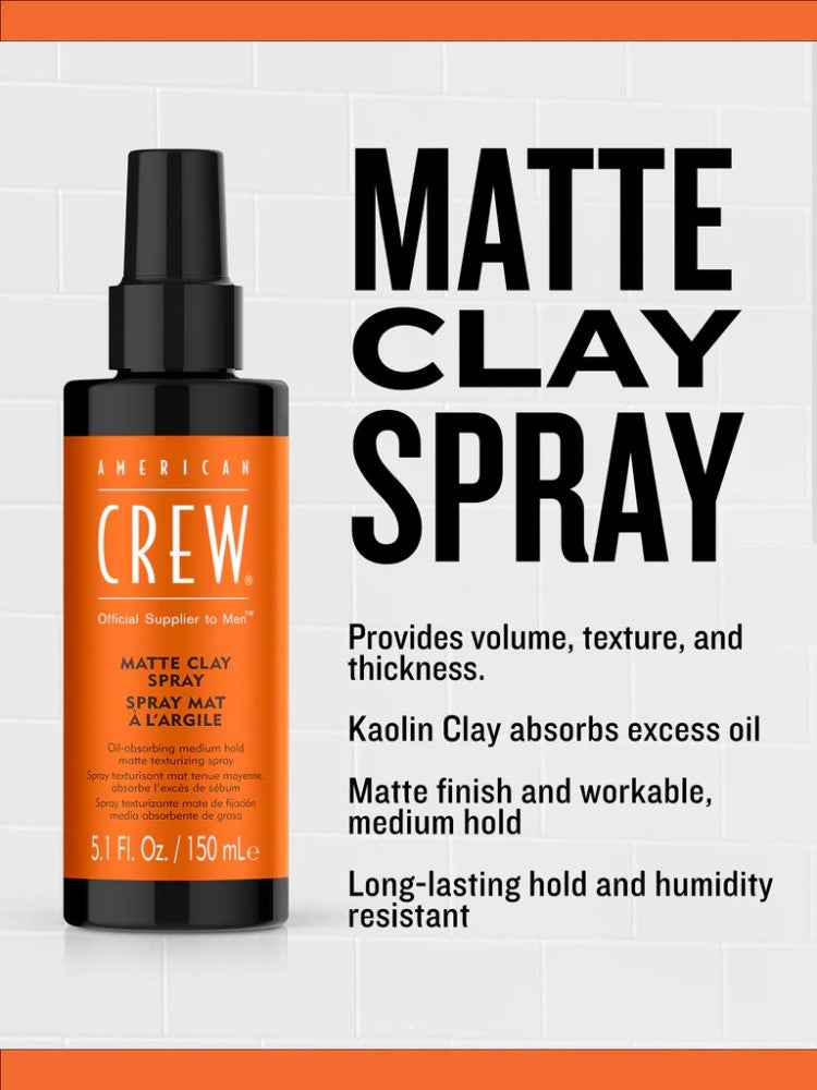 Matte Clay Spray - Workable medium hold with matte finish (150ml/5.1oz)