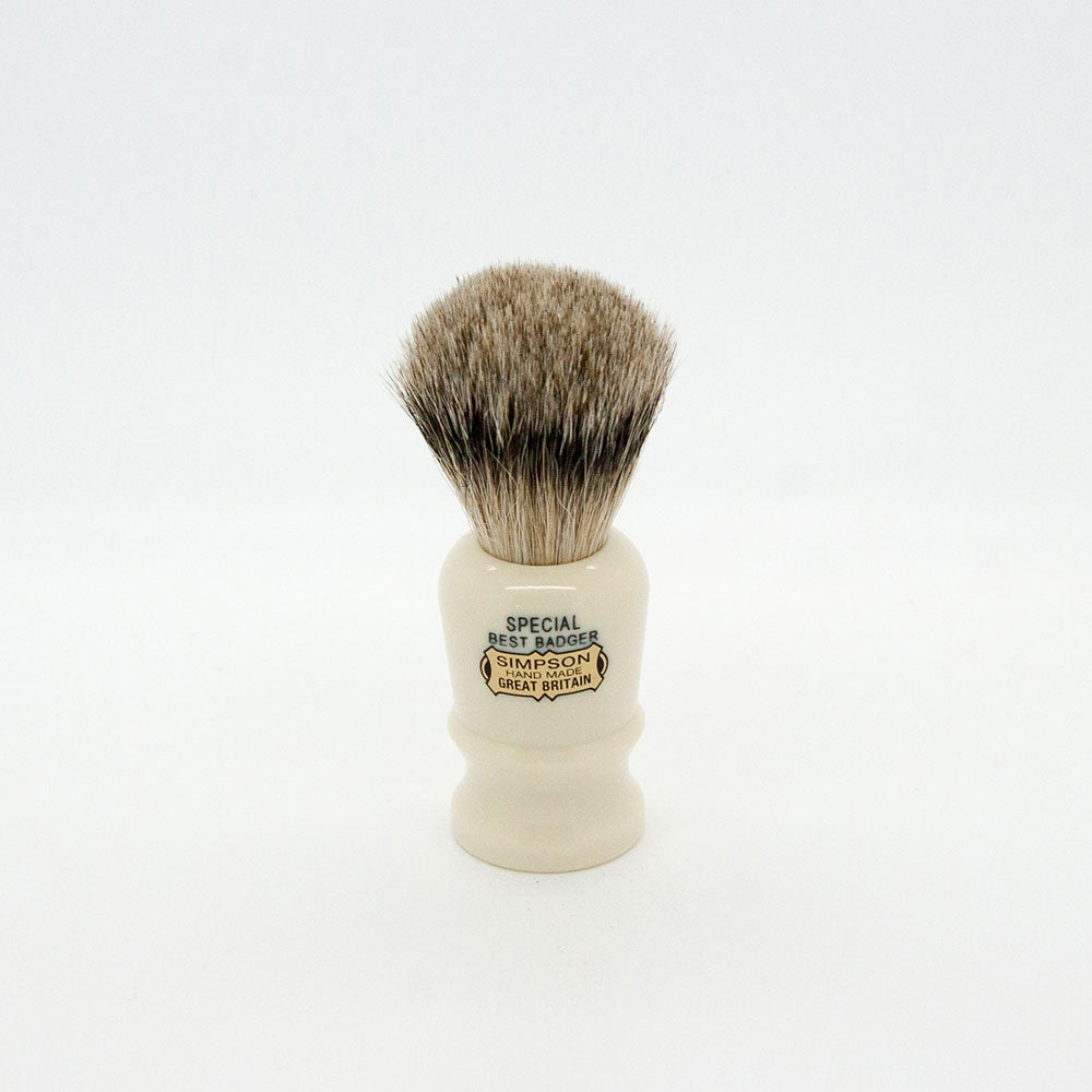 Blaireau - Special S1 ''Best Badger'' Ivoire - Petit (18mm/0,71'')