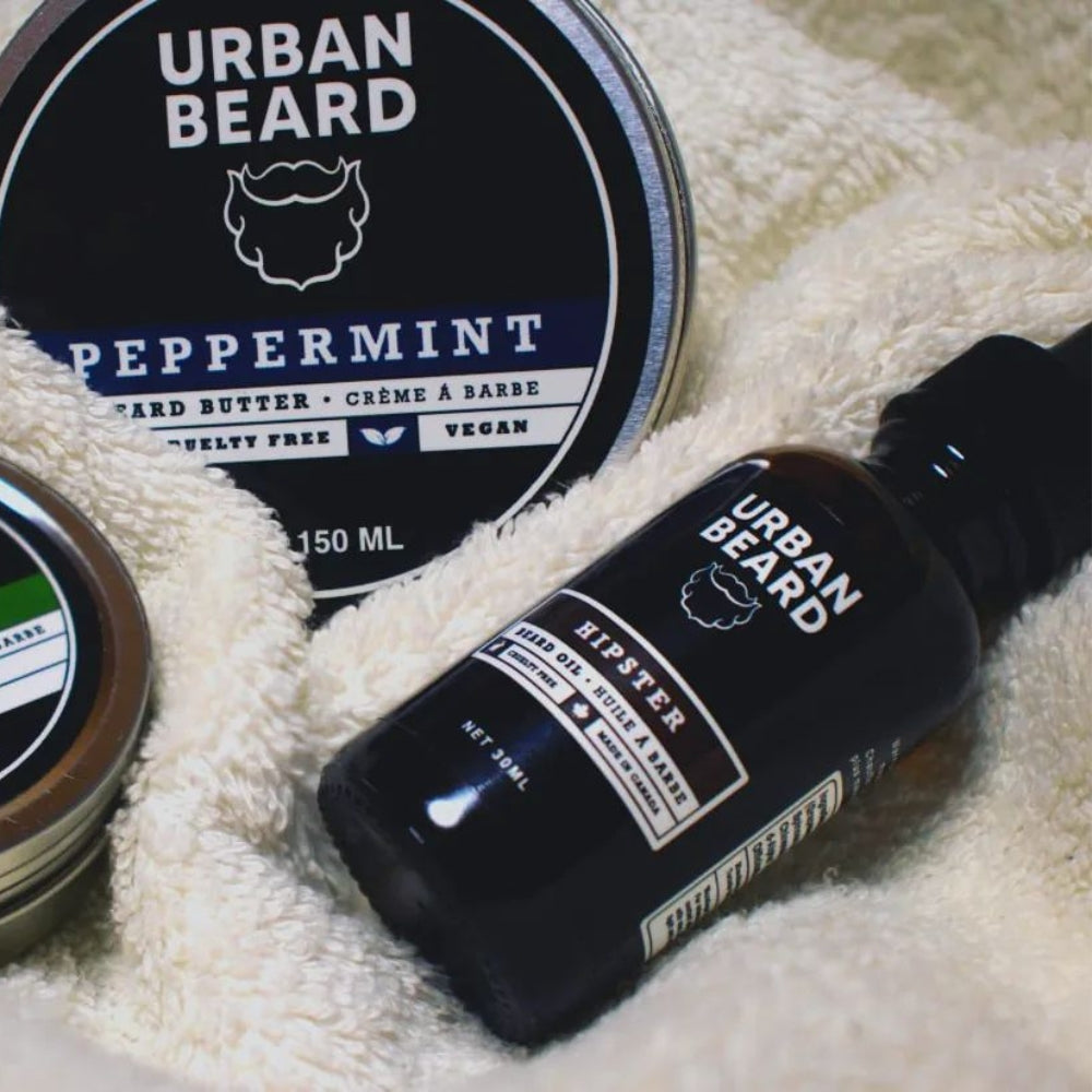 Huile à barbe "Hipster" biologique et végétalien (30ml/1.0oz)