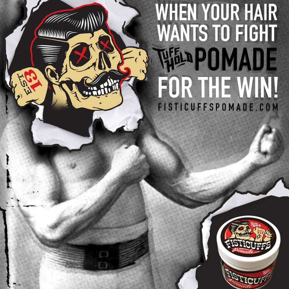 Pommade "Tuff Hold" - Tenue forte, brillance moyenne (113g/4.0oz)