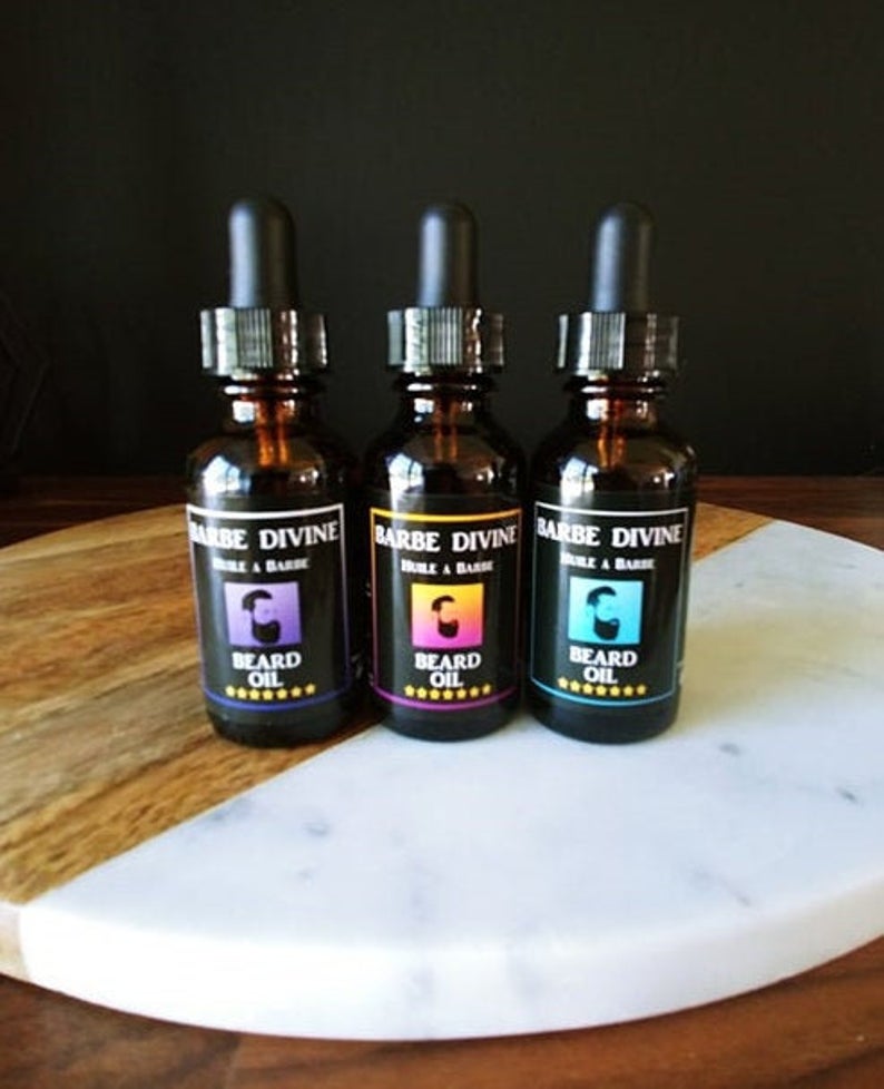 Huile à barbe fortifiante "Moonlight" (30ml/1.0oz)