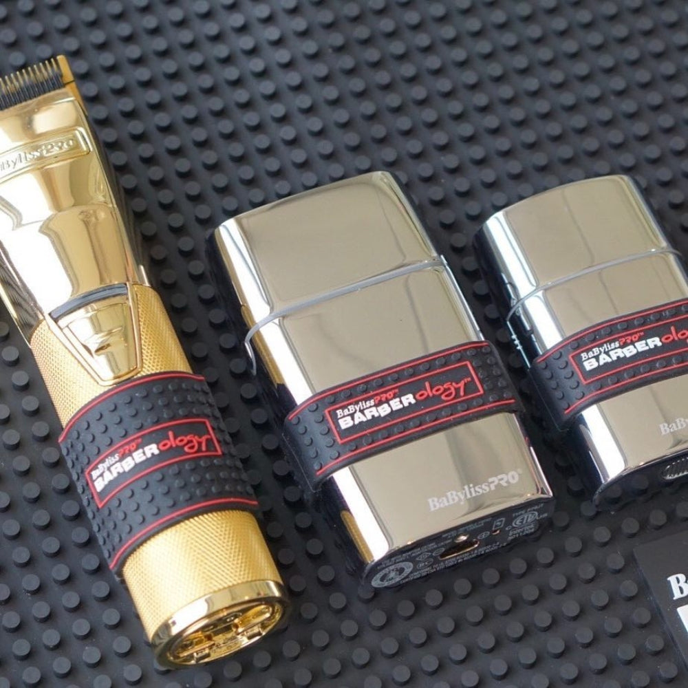 Ensemble de 3 manchons antidérapant "Barberology Clipper Grips"