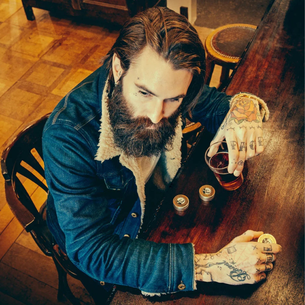 Cire à moustache Ricki Hall's Booze & Baccy (15ml/0.5oz)