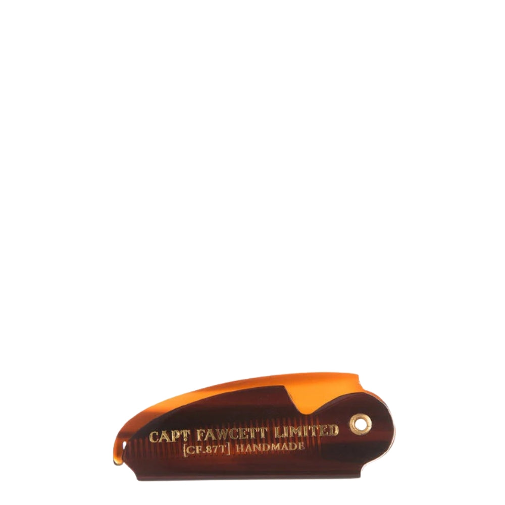 Peigne à moustache de poche pliable CF.87T (117mm/4.6")