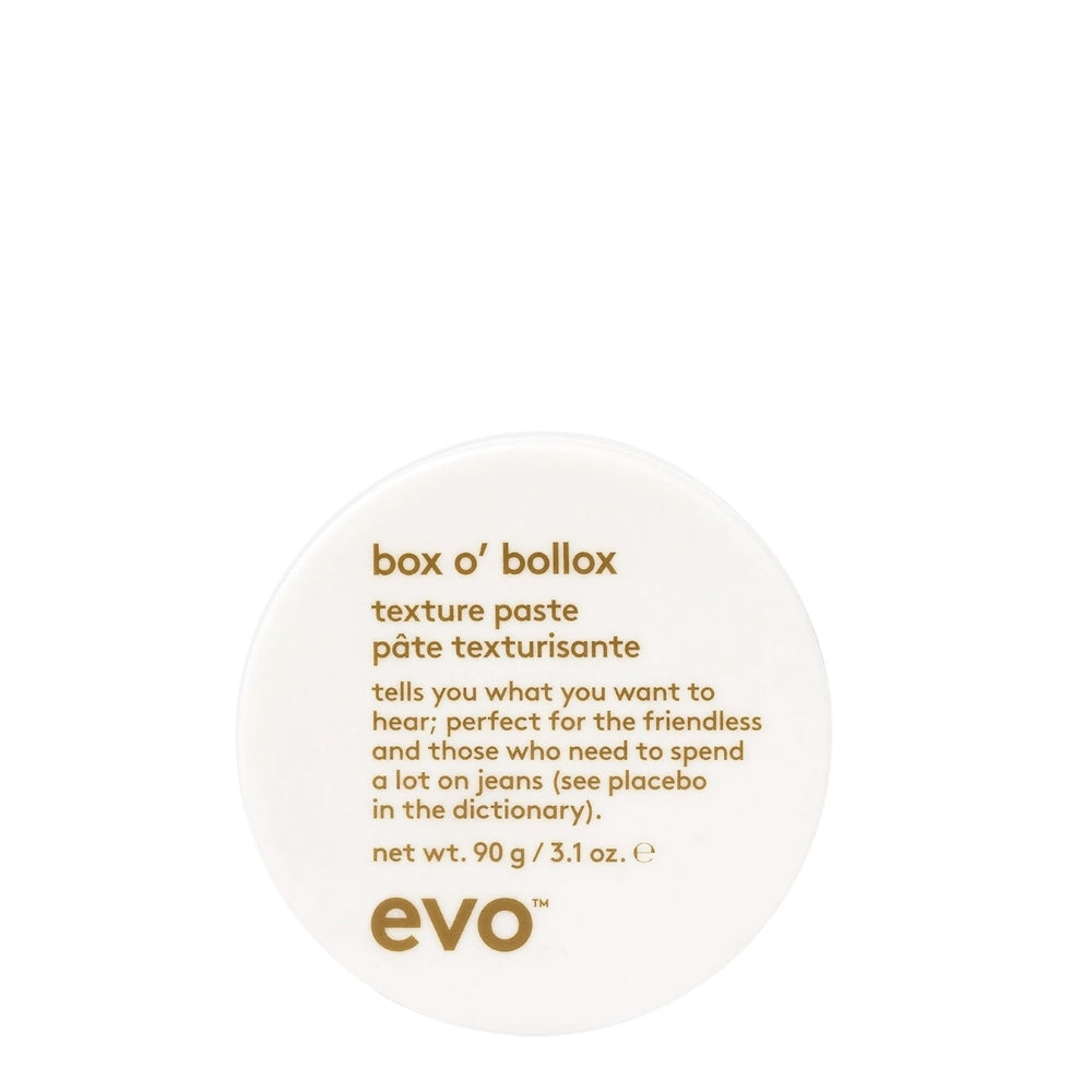 Pâte texturisante "Box o' bollox" - Tenue extra ferme et fini mat