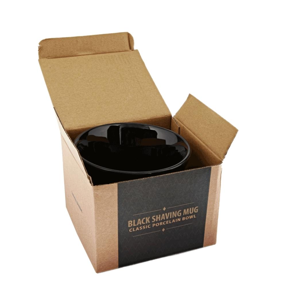 Tasse de rasage, bol de porcelaine classique Premium Blends - Noir