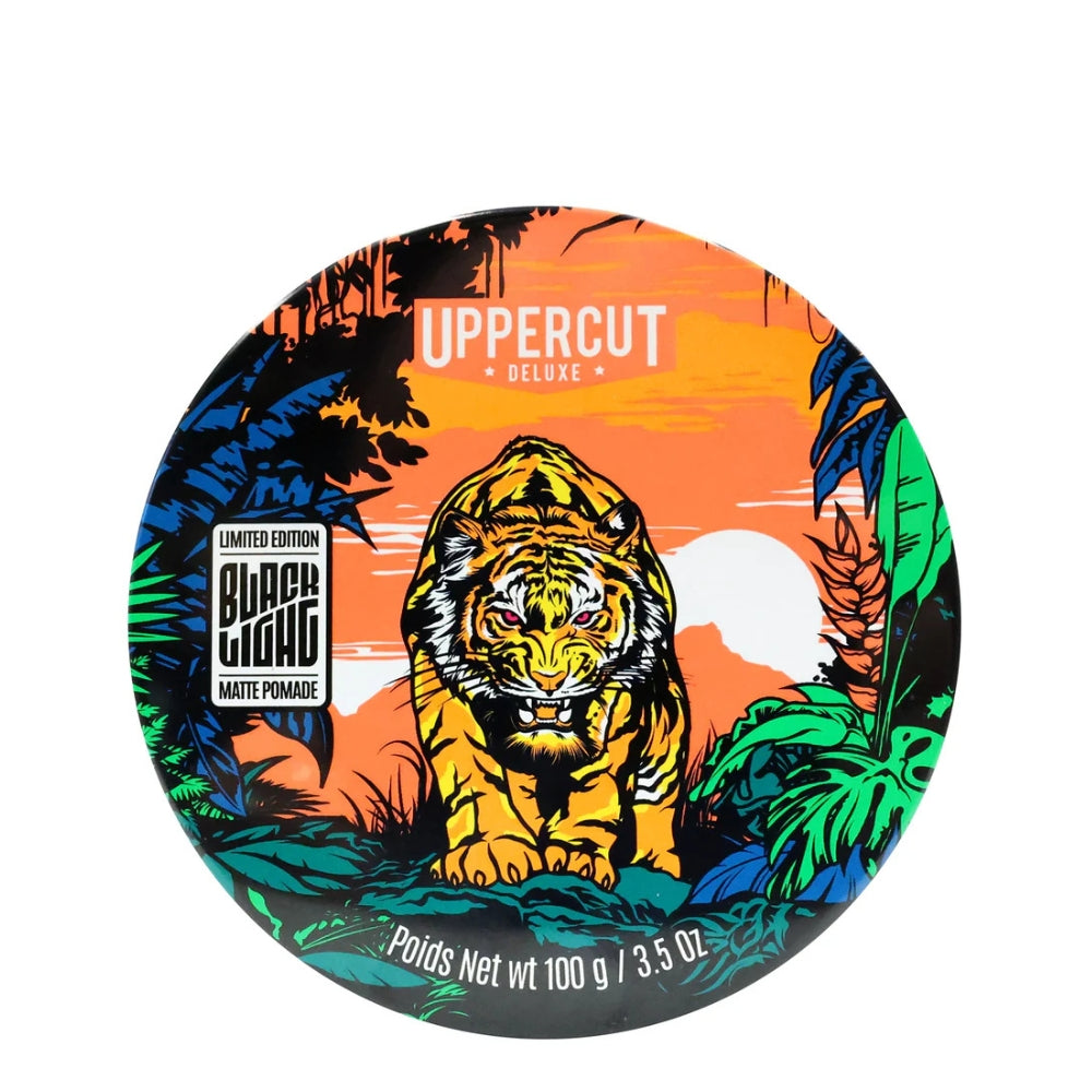 Uppercut Deluxe - Limited Edition Matte Pomade "Black Light Matt Pomade" - Medium Hold, No Shine