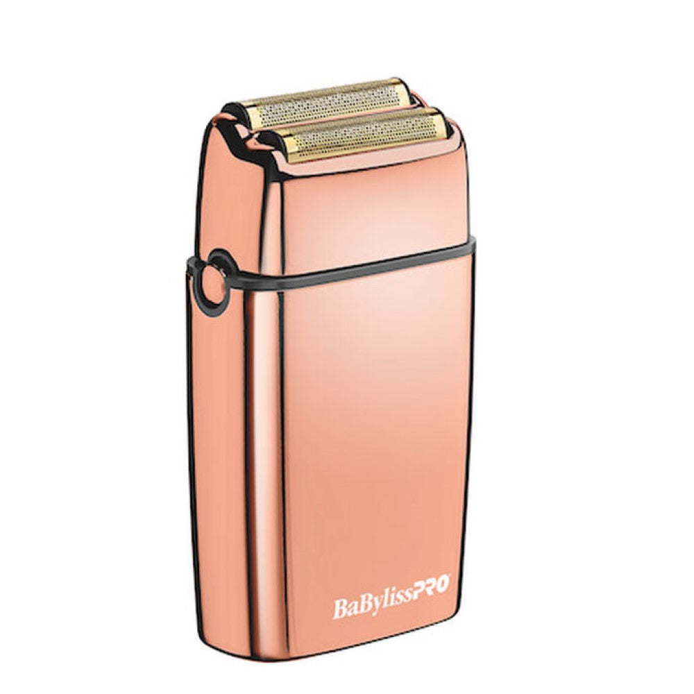 FoilFx02 Cordless Metal Double Foil Shaver - Rose Gold