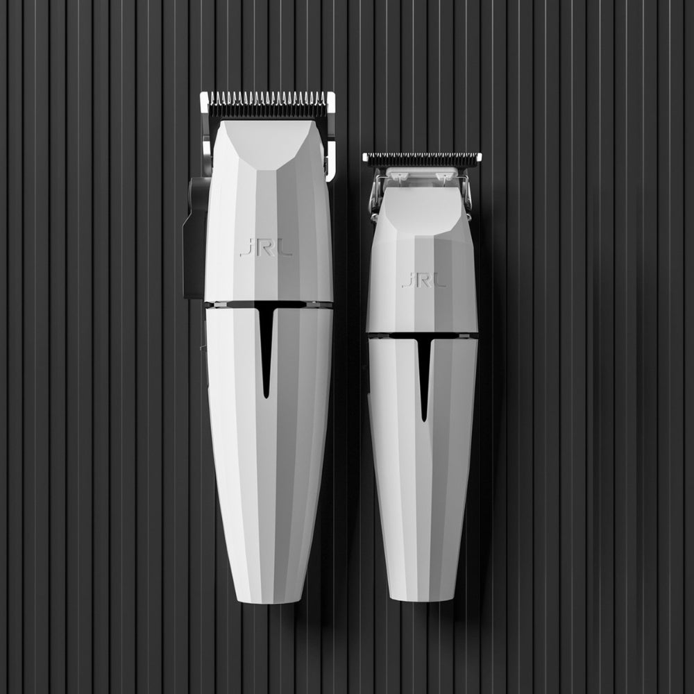 JRL Professional - Duo Tondeuse "2020C-B" et tondeuse de finition "2020T-B" sans fil avec pile lithium-ion "Ghost Collection #1" - Ghost