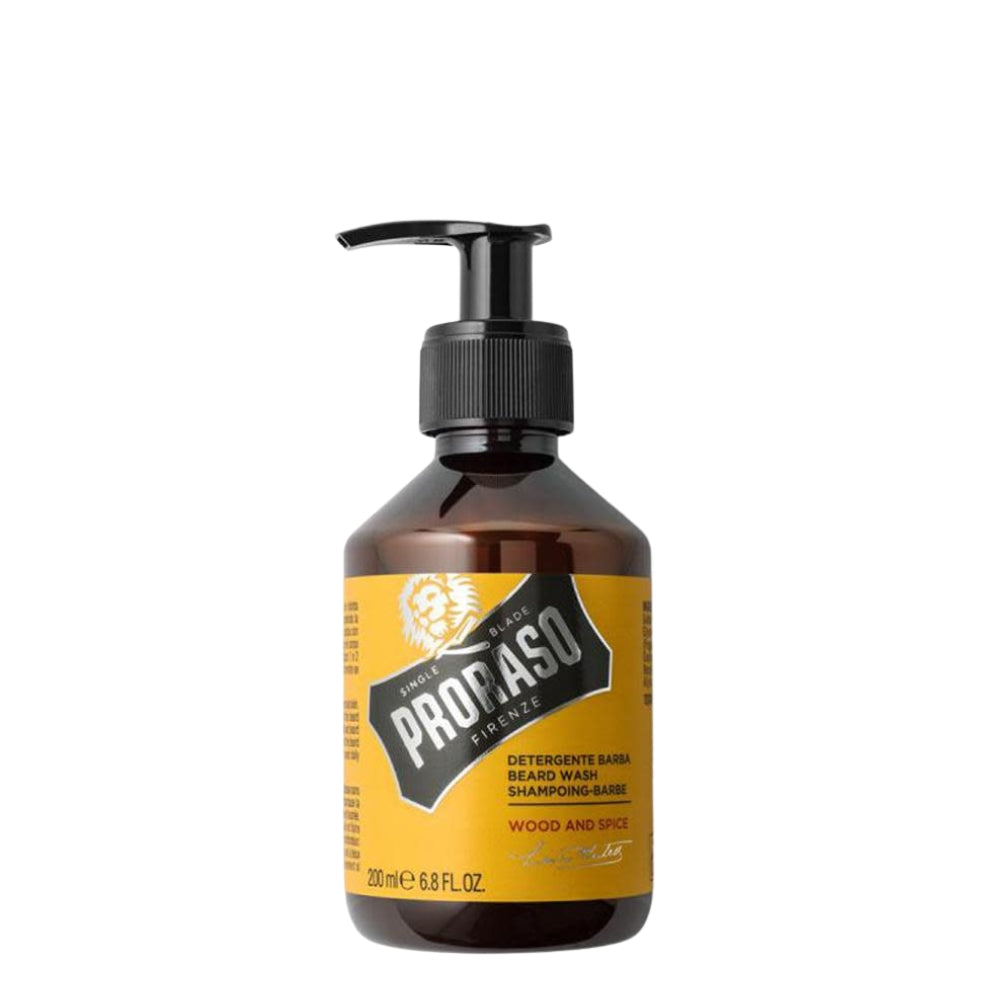 Shampooing pour la barbe Bois & Épices (200ml/6.8oz)