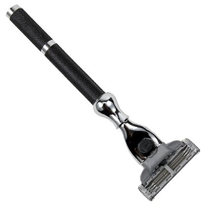 42M Gillette Mach 3 Compatible razor - Black & chrome