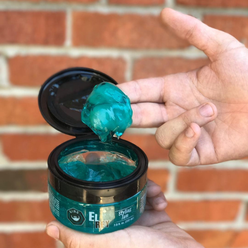 Gel coiffant et hydratant "El Rey" - Tenue moyenne et flexible (222ml/7.5oz)